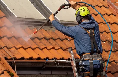 Démoussage et hydrofuge de toiture à Montvendre